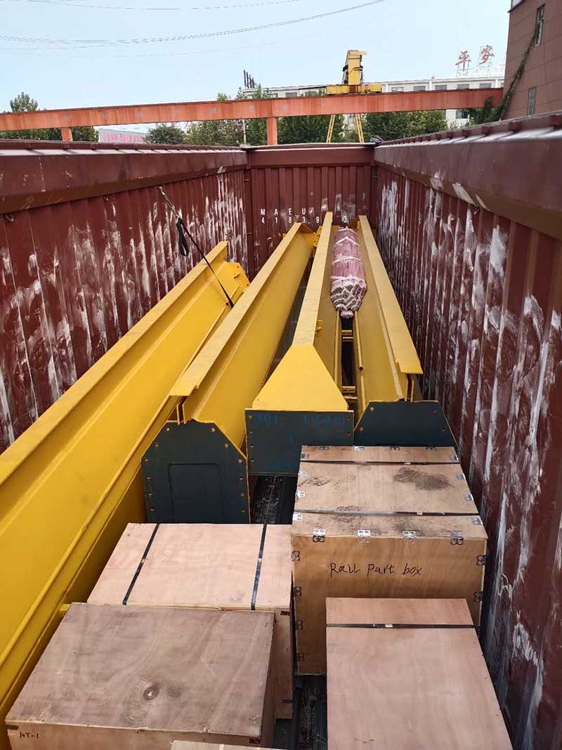 50 Tons Of Double Beam EOT Crane Shipped To Pakistan丨Repurchase By Old Customers