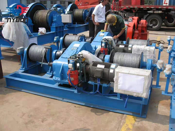 4 Sets Double Drum Electric Winch Will Be Sent To Ethiopia